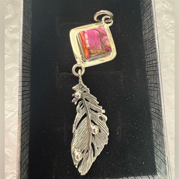 Purple Turquoise Ring and Pendant - Picture 3 of 9